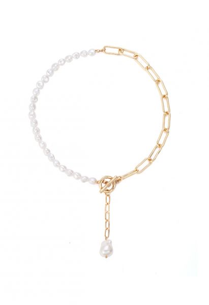 Kreative gespleißte Perlen-Schlüsselbein-Halskette