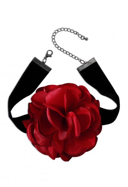 Übertriebener romantischer Rosen-Halsband