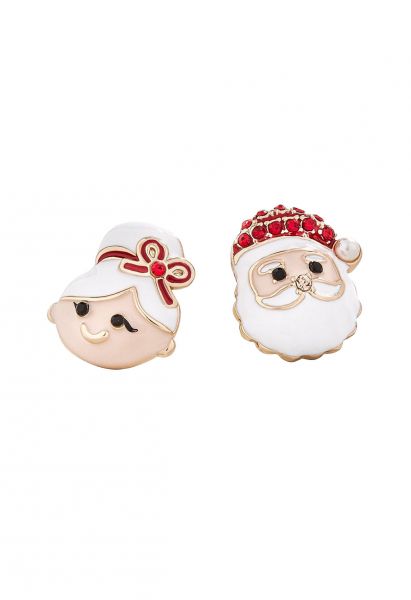 Ohrstecker „Mr. und Mrs. Claus“