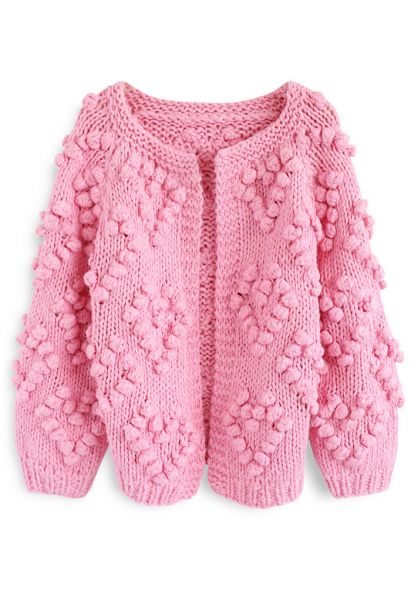 Stricken Sie Ihre Liebe - Strickjacke en rosa