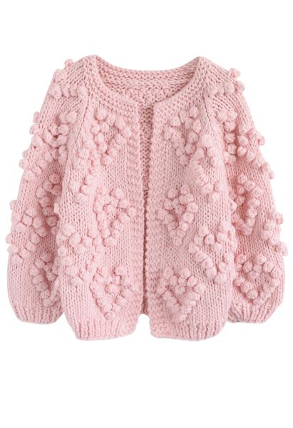 Stricken Sie Ihre Liebe - Strickjacke en rosa