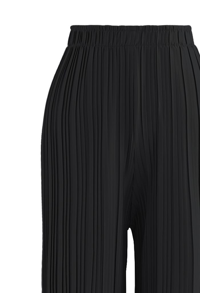Volle zweiteilige Shorts und Hosen in Schwarz