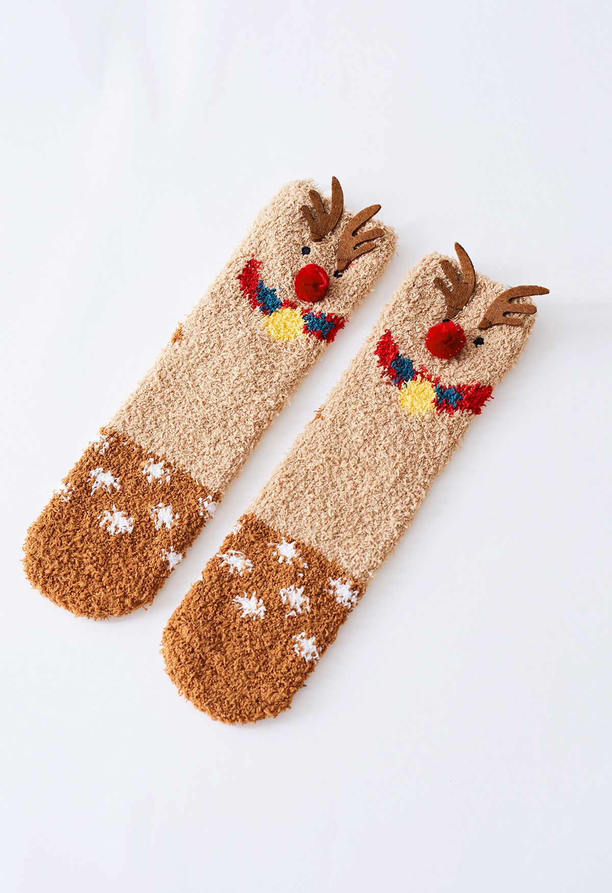 Elk Fuzzy Crew Socken Geschenkbox
