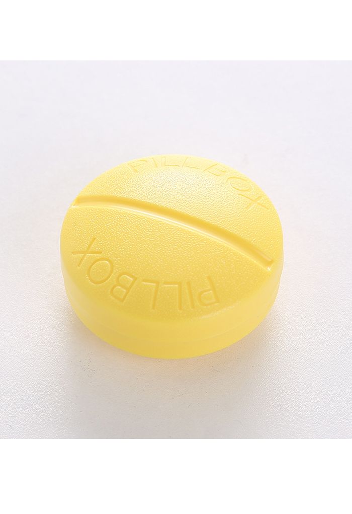 Tragbare Medikamentenbox in Tablettenform