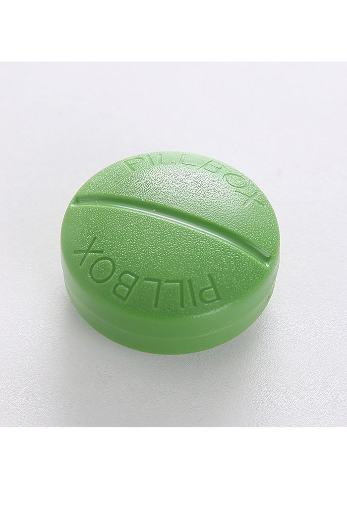 Tragbare Medikamentenbox in Tablettenform