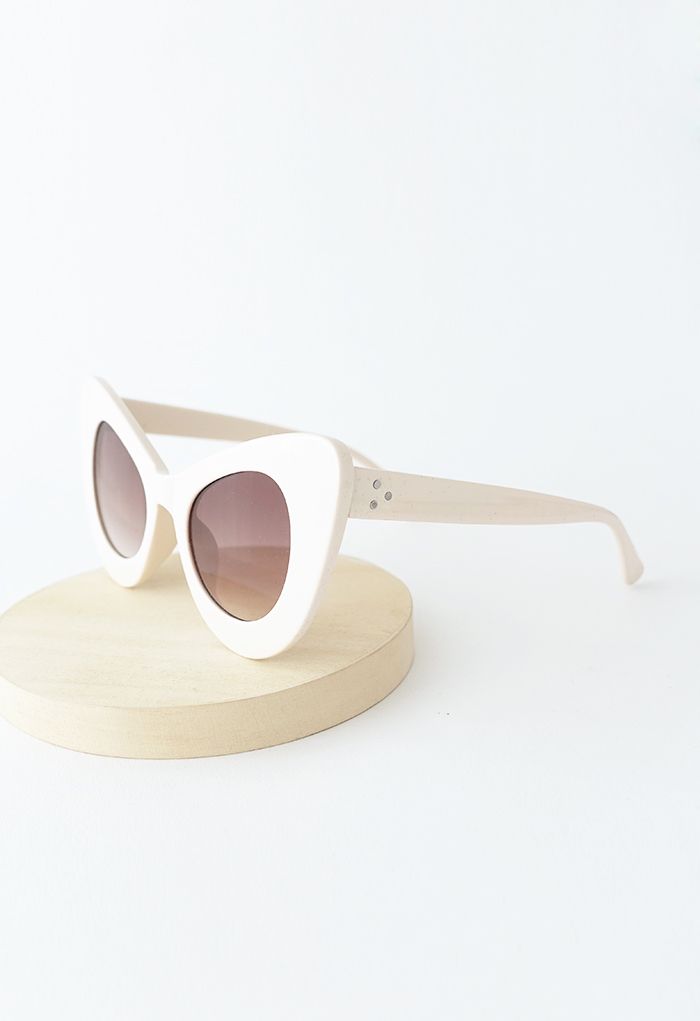 Schicke Cat-Eye-Sonnenbrille