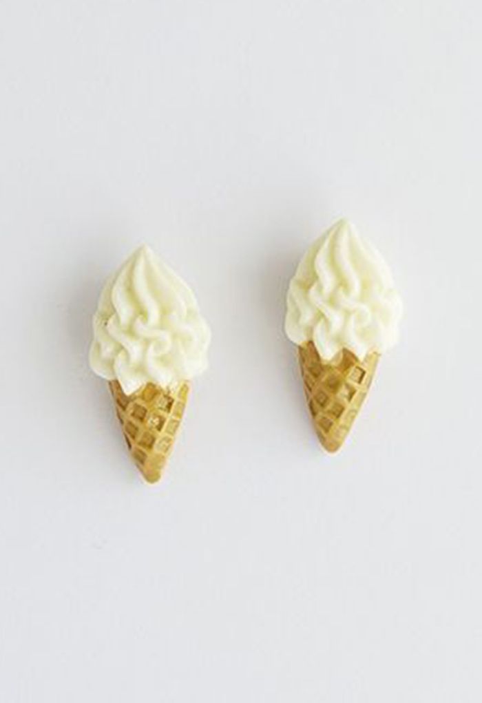 Süße Eiscreme-Ohrringe