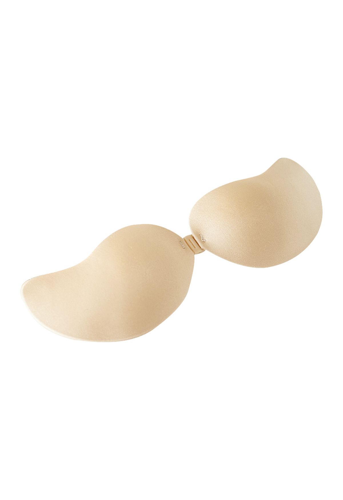 Nude-BH mit Push-Up-Frontschnalle