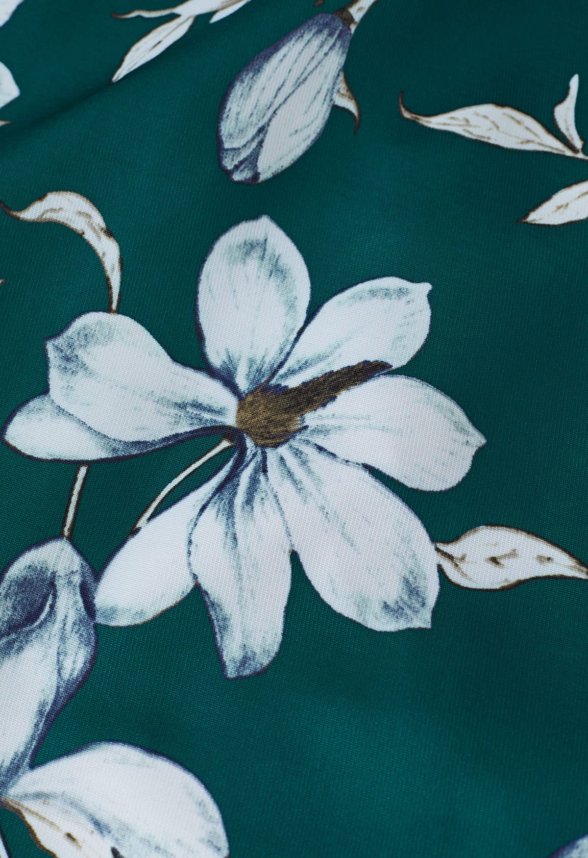 Magnolia Blossom Green Flare Midirock