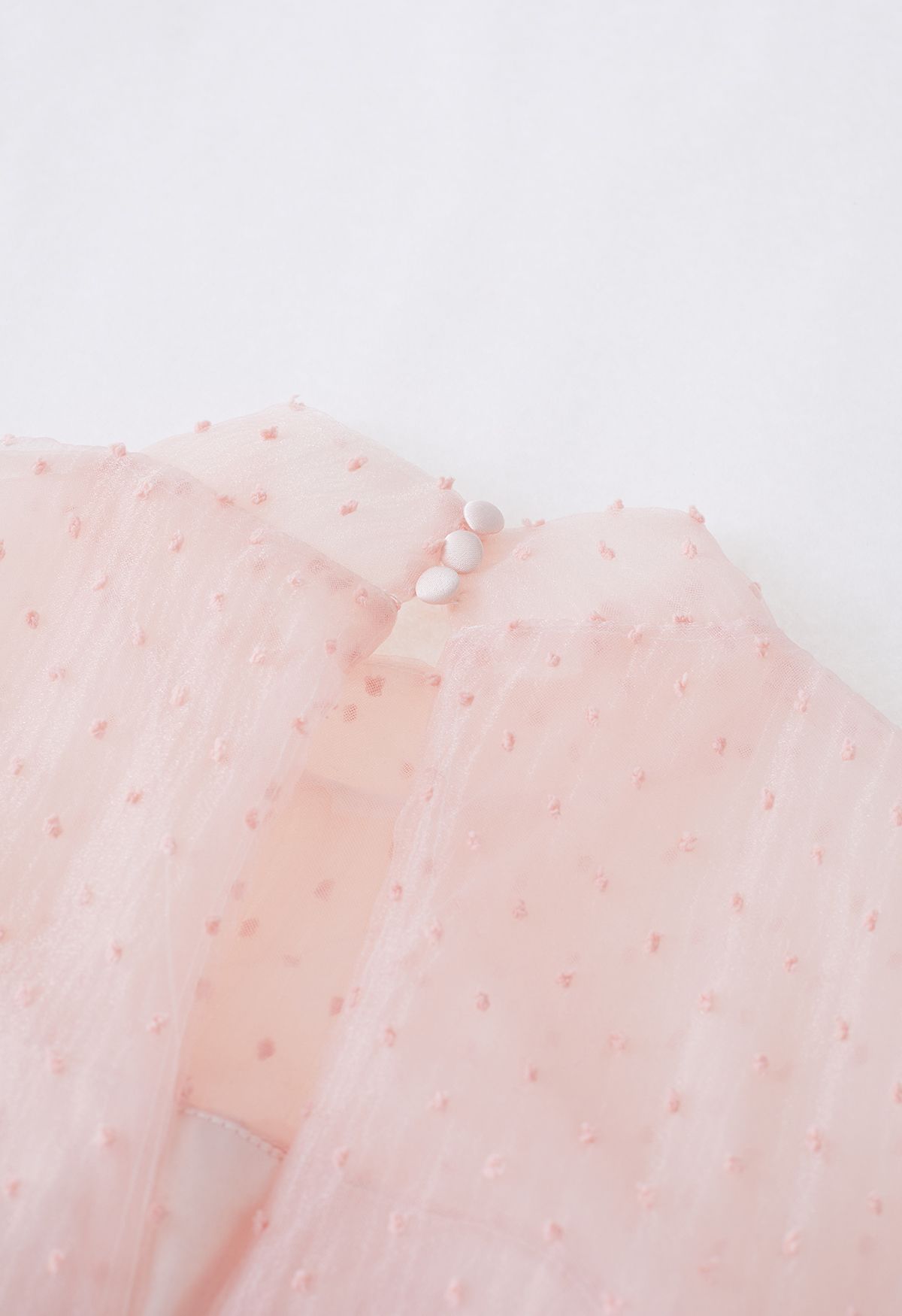 Dreamtime Pink Mesh-Tüll-Kleid