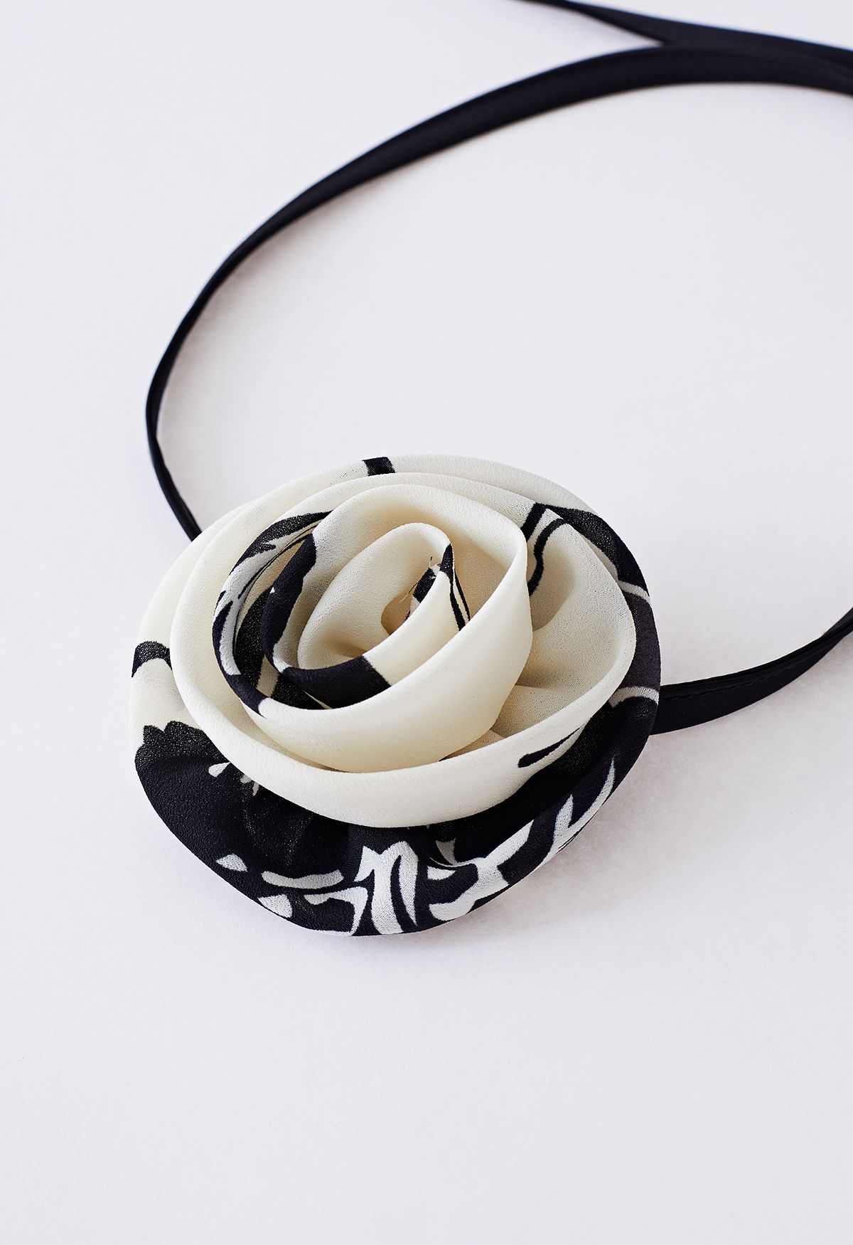Blumen-Halskette gespleißtes Wickeloberteil