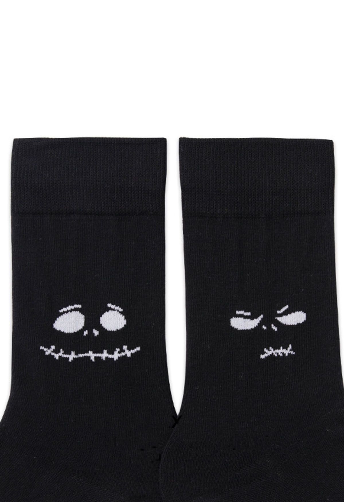 Jacquard-Crew-Socken „Little Devil“.