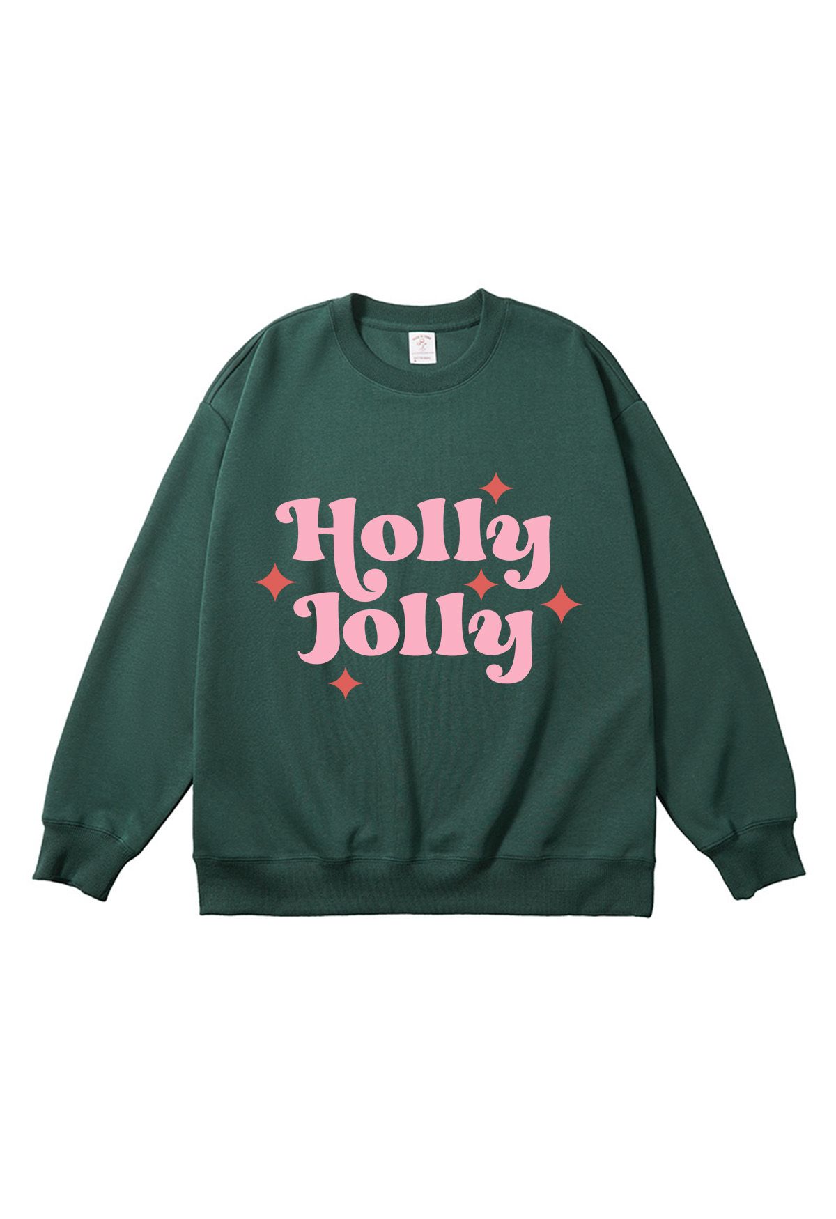 Holly Jolly bedrucktes Sweatshirt