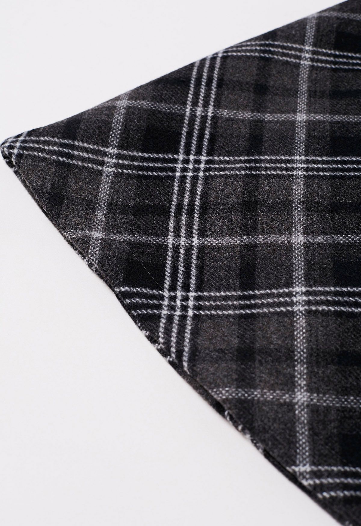 Scottish Charm Tartan-Minirock in Schwarz