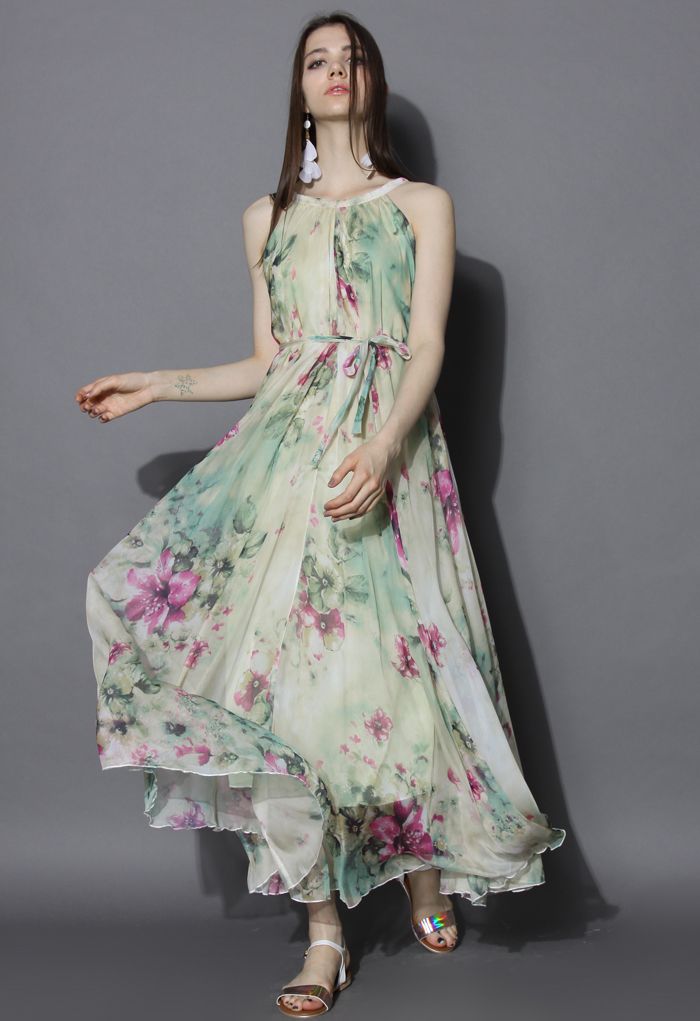 Flower Lullaby–Maxi-Dress zum Hineinschlüpfen