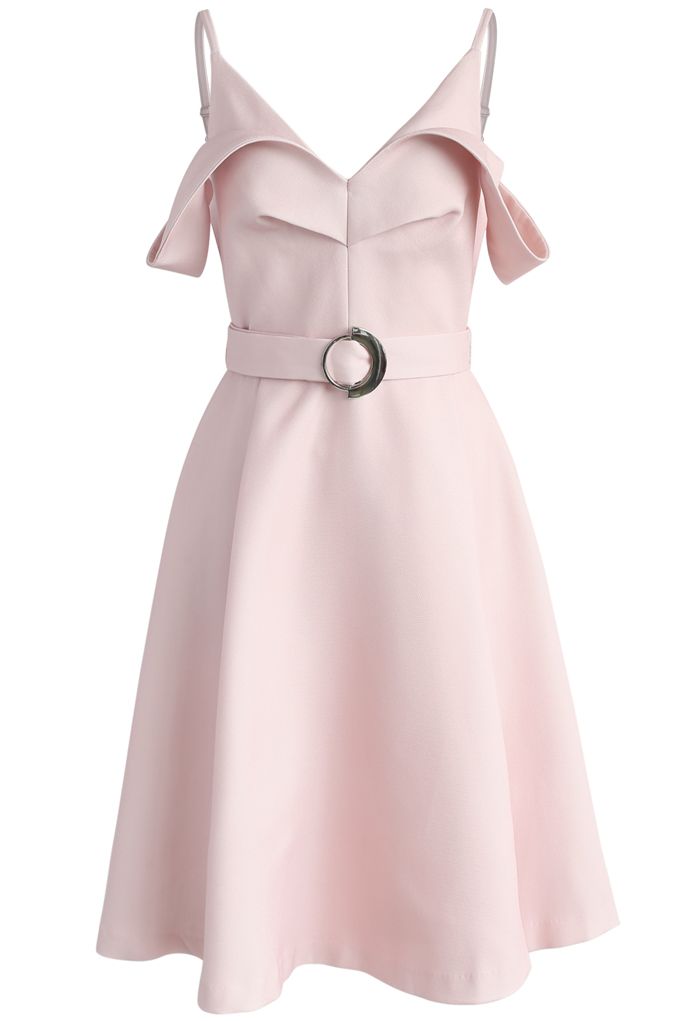 Unendlich schön - Cold Shoulder Dress in Pink