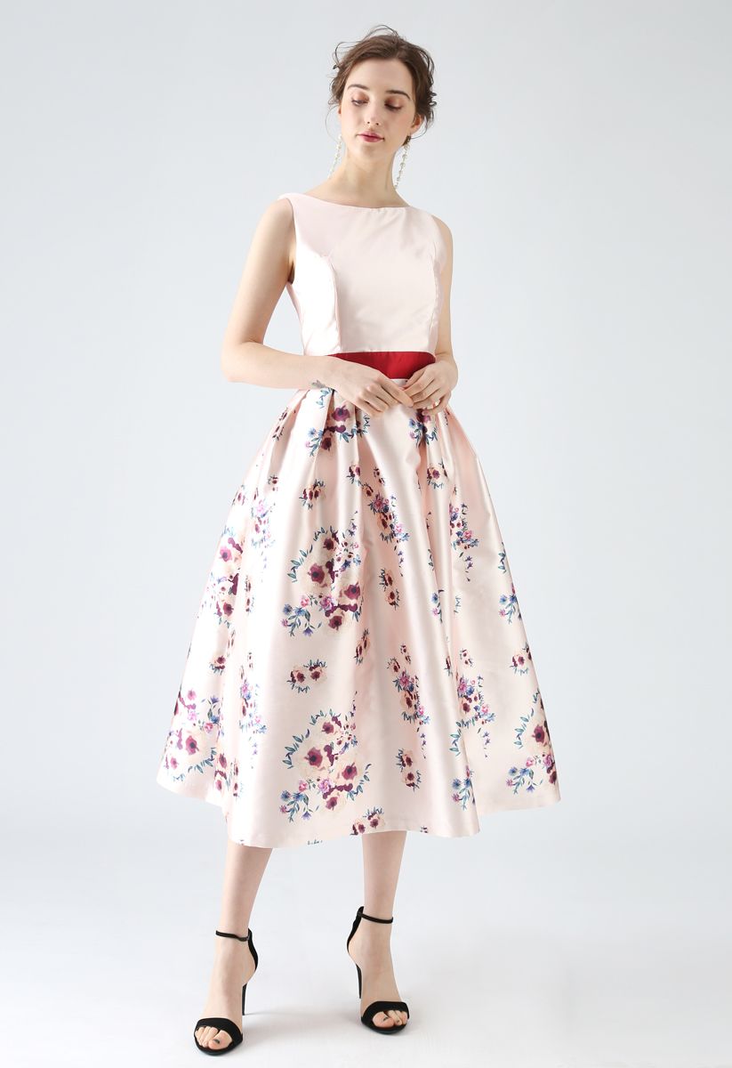 Gehen Sie mit Grace Floral Printed Dress