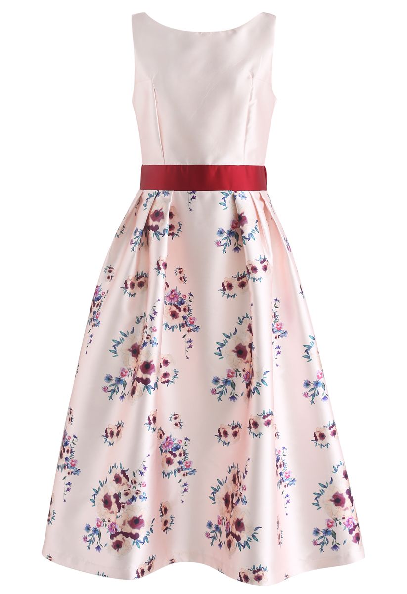 Gehen Sie mit Grace Floral Printed Dress