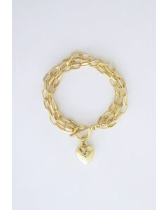 Liebe Goldkette Armband