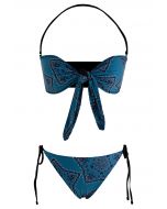 Bohemia geknotetes Bikini-Set mit Bindebändern